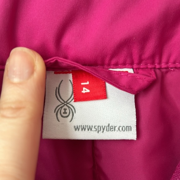 SPYDER pink/Fuscia snow pants - Picture 5 of 5